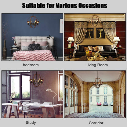 ARLIME Folding Rotatable Chandelier