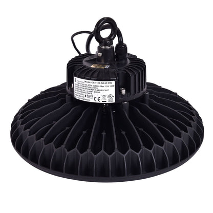 150W LED High Bay Light, 22500LM 5000K Bright Daylight for Warehouse Factory Garage