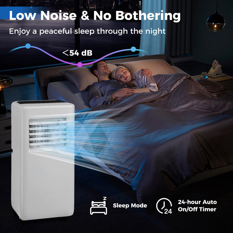 ARLIME Portable Air Conditioner, 3 in 1 Air Cooler w/Fan, Quiet Floor AC w/Sleep Mode