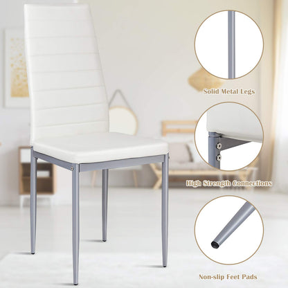 PU Leather Dining Side Chairs