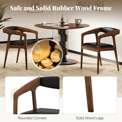 Dining Chairs with Arms Set of 2/4 for Living Dining Reading Room