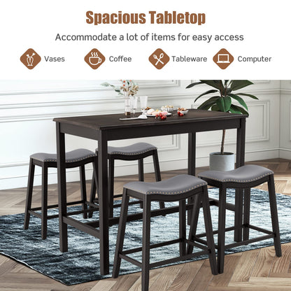 5-Piece Dining Table Set for 4