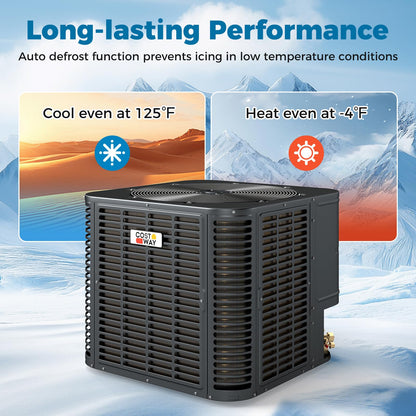 2 to 3 Ton 18.6-20 SEER2 Central Air Conditioner with Variable Speed
