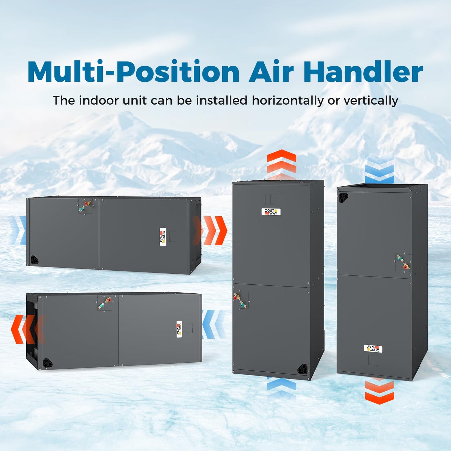 4 to 5 Ton 17-17.5 SEER2 Central Air Conditioner with Variable Speed