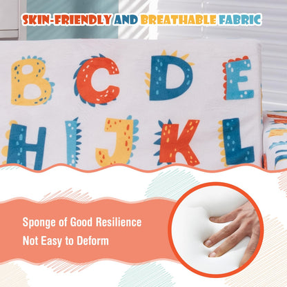 2-in-1 Convertible Sofa to Lounger for Children with Side Storage Pocket