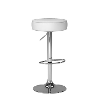 Bar Stools Set of 1/2/4 Modern Swivel Backless Round Barstool