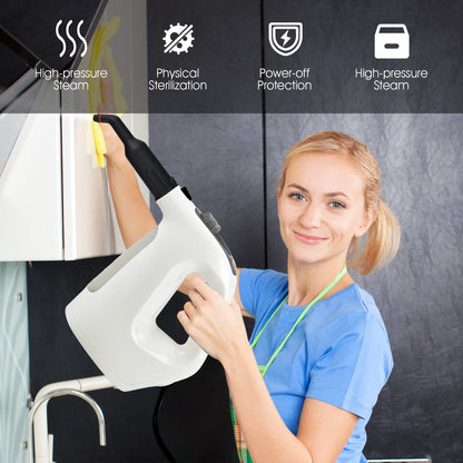 Handheld MultiPurpose Steam Cleaner with 17 Pieces