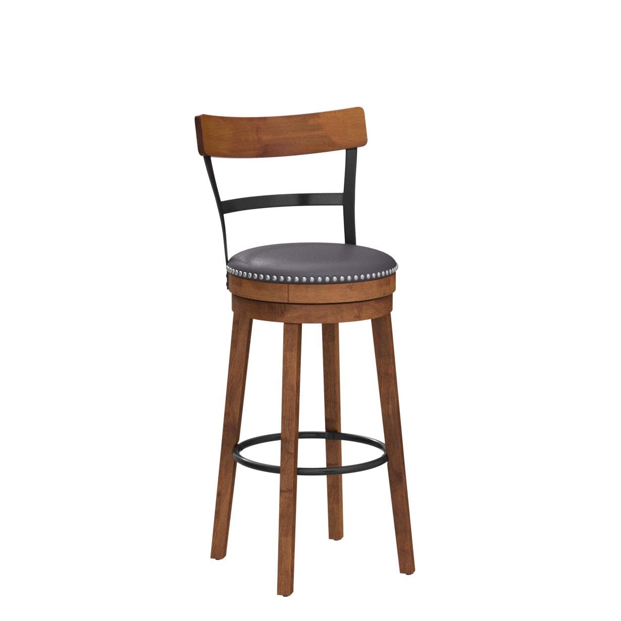 Bar Stools Set of 2 360-Degree Swivel Stools(30.5")