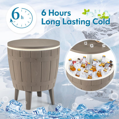 10 Gallon Cooler with Height Adjustable Tabletop