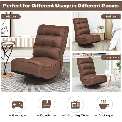 Adjustable 5 Position Video Gaming Chair with 360 Degree Swivel