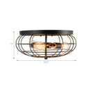 ARLIME Semi Flush Mount Ceiling Light