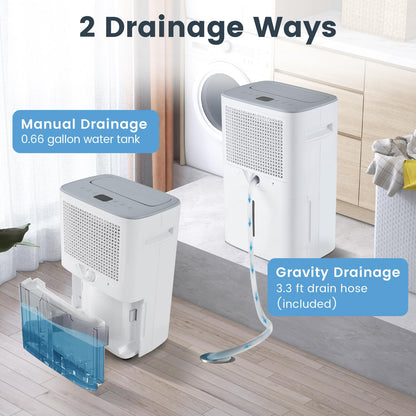 ARLIME 52 Pint Dehumidifier for Basement, 4500 Sq. Ft Portable Dehumidifier