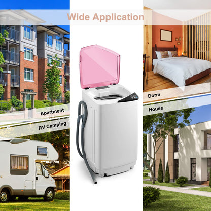 Washing Machine Portable Washer with 7.7 Lbs Weight Capacity Washer and Dryer