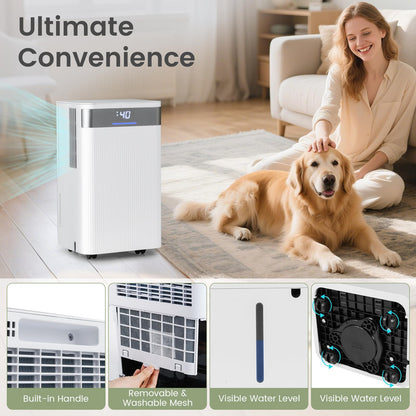 24H Timer 32 Pints Dehumidifier for Home
