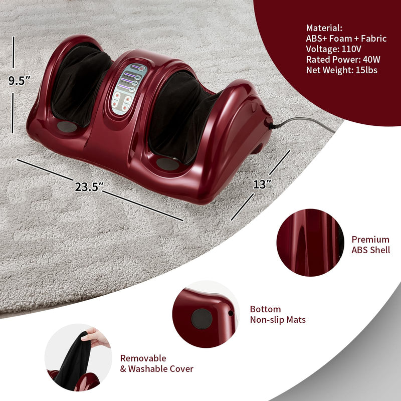ARLIME Foot Massager Machine with Remote Shiatsu Foot Massager for Pain Relief