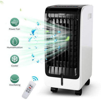 ARLIME Evaporative Air Cooler, Cooler Fan for Bedroom with Cold Air, 3 IN 1 Cooling Fan with Remote Control