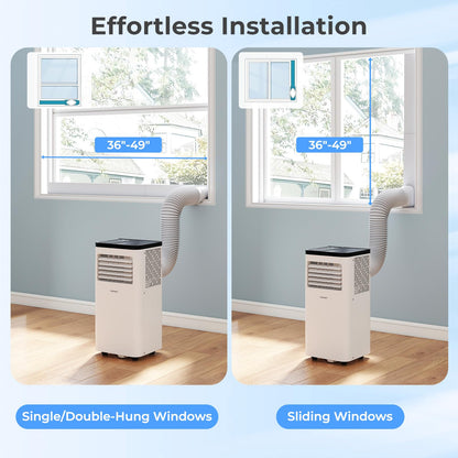 10000 BTU Portable Air Conditioner 3 in 1 Floor AC Unit Fan and Dehumidifier for Room