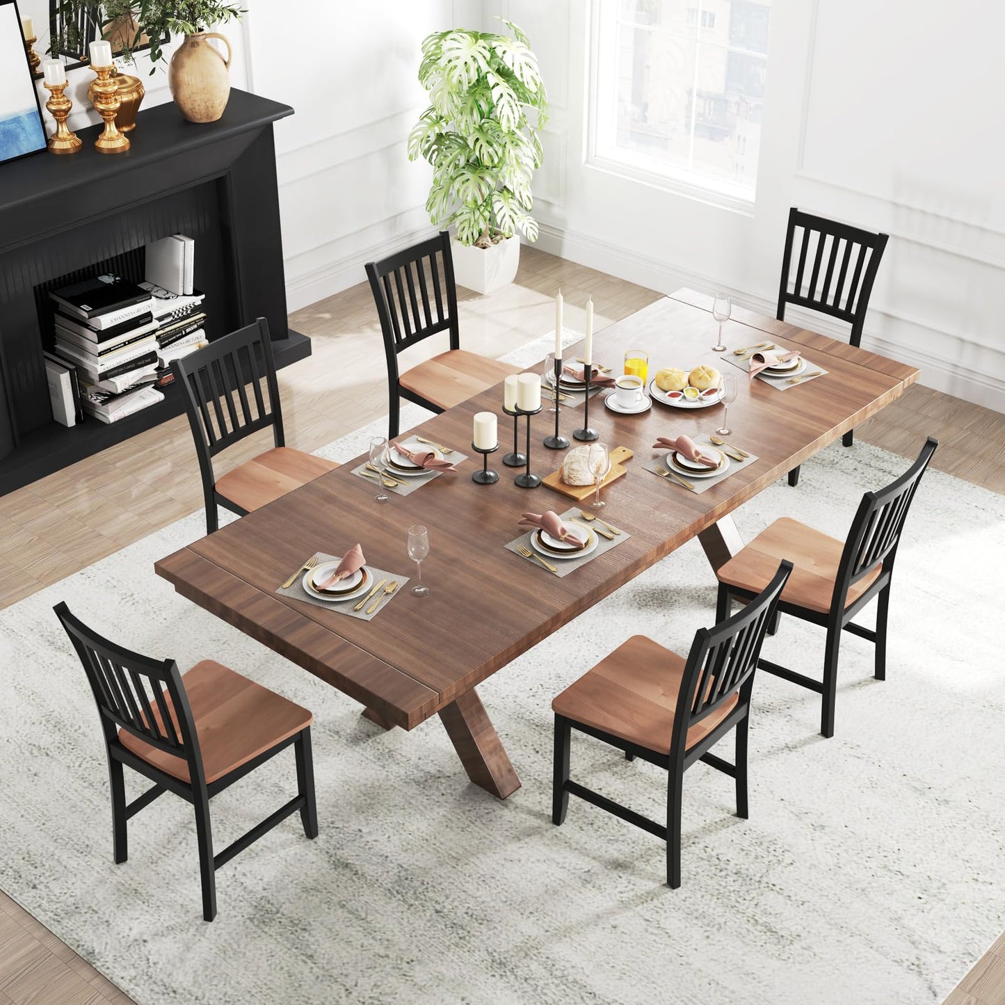 Dining Chairs Set of 4 Mid Century Modern Dining Room Chairs