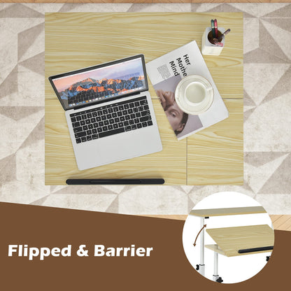 Mobile Standing Desk with Wheels for Home & Office