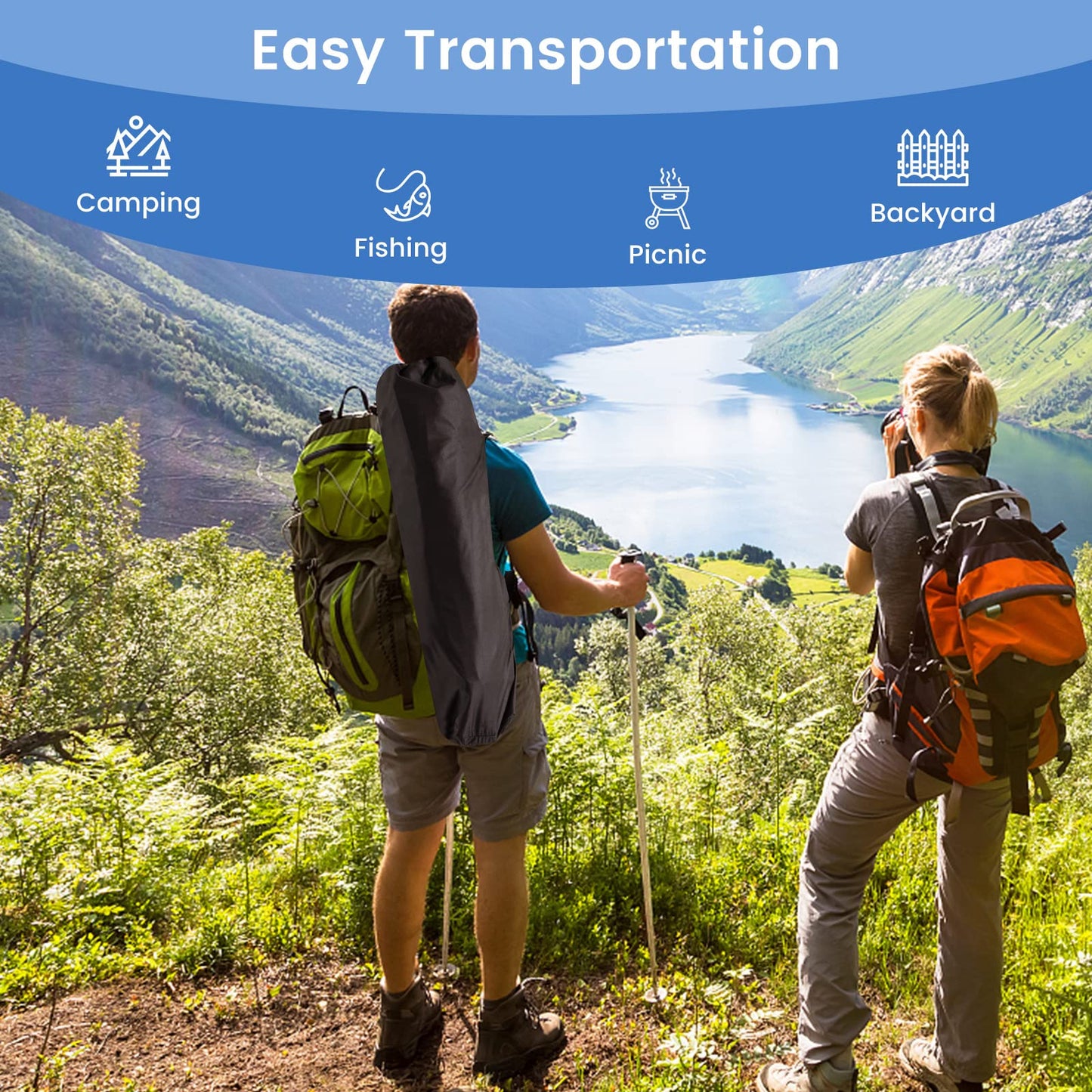 Folding Camping Chair Portable Beach Chair