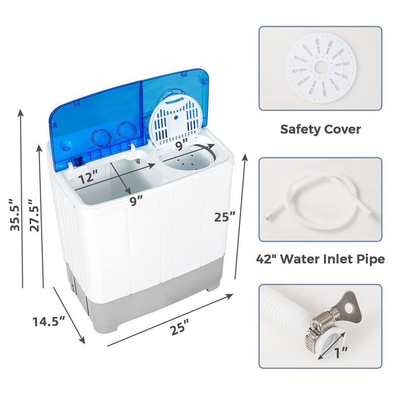 Portable washing machine in a small apartment - Arlime