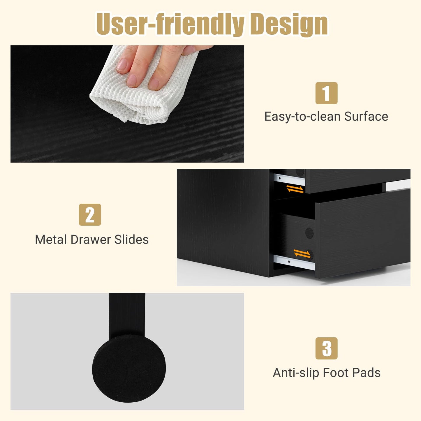 Corner Vanity Desk with Mirror and Lights for Women