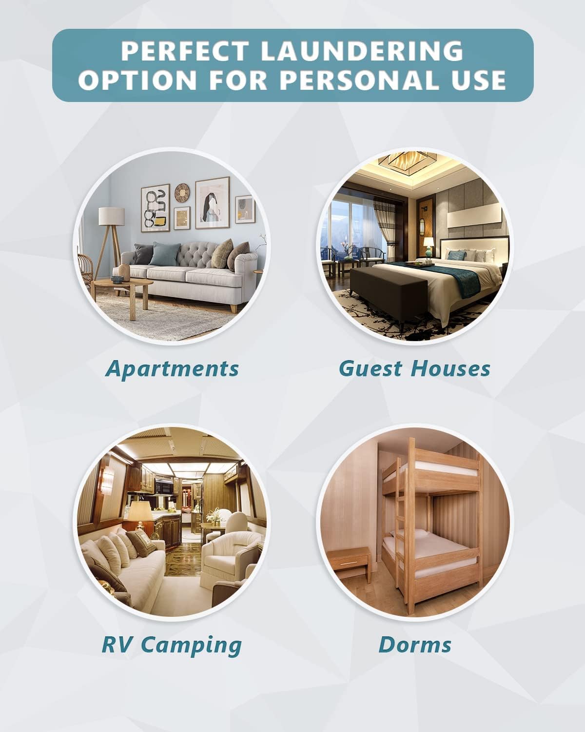 ARLIME Portable Washing Machine, 20lbs Mini Twin Tub Washing Machine