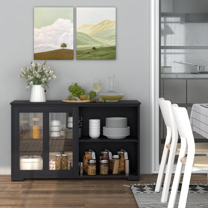 Buffet Sideboard with Storage 2-Door Floor Cupboard