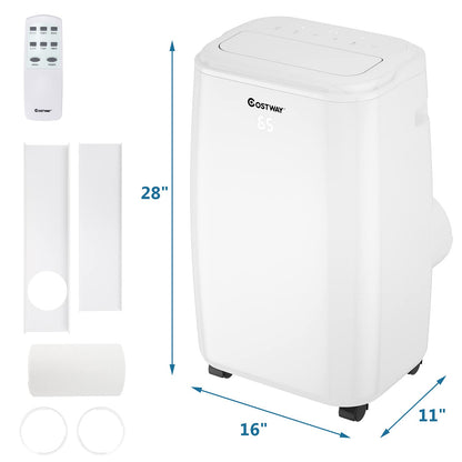 1,0000 BTU Portable Air Conditioner Cooling for Space up to 350 sq. ft with 3 Modes