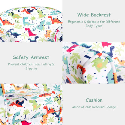 Household Toddler Furnishings Children Armrest Cute Lovely Single Sofa