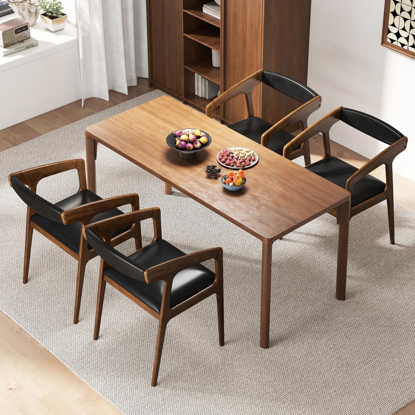 Dining Chairs with Arms Set of 2/4 for Living Dining Reading Room