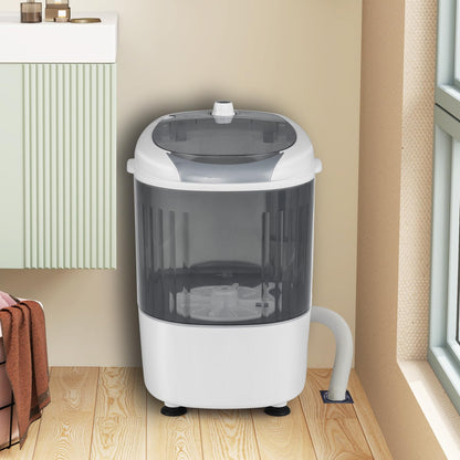 Portable Washing Machine, Mini Washer and Dryer Combo w/ 5.5lbs Washing Capacity, Spin Cycle Basket