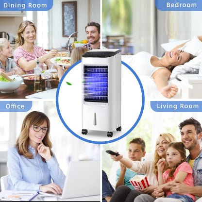 ARLIME Evaporative Air Cooler, 3-in-1 Portable Windowless Air Conditioner Fan & Humidifier