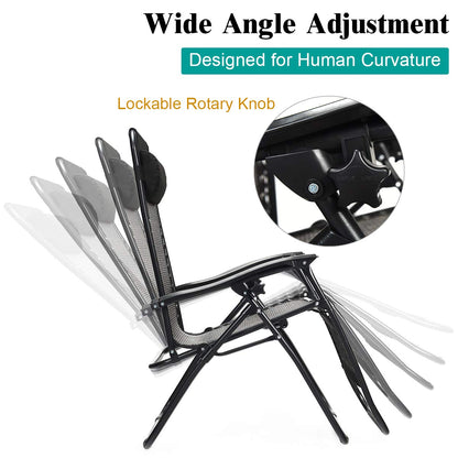 1/2PCS Zero Gravity Lounge Chairs