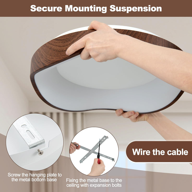 ARLIME Round LED Flush Mount Ceiling Light