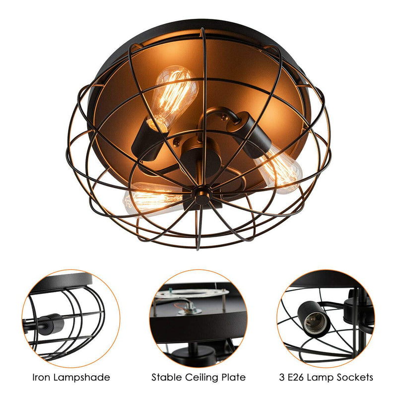 ARLIME Semi Flush Mount Ceiling Light