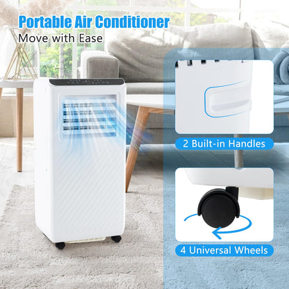 ARLIME Portable Air Conditioner, 3 -in-1 Air Cooler, Dehumidifier & Fan w/LED Display
