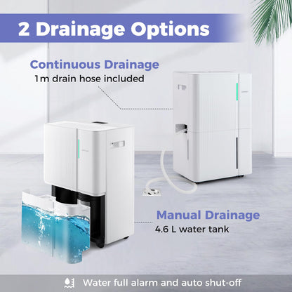 96 Pints Dehumidifier for Basement with 24H Timer