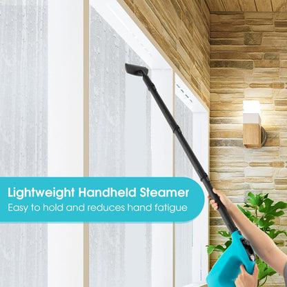 Handheld Steam Cleaner, 1400W Pressurized Steamer with 14-Piece Accessories & Child Lock