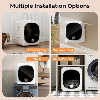 1.5 cu.ft Compact Drying Machine with Stainless Steel Tub