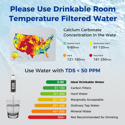 Nugget Ice Maker Countertop With Self-Cleaning Function