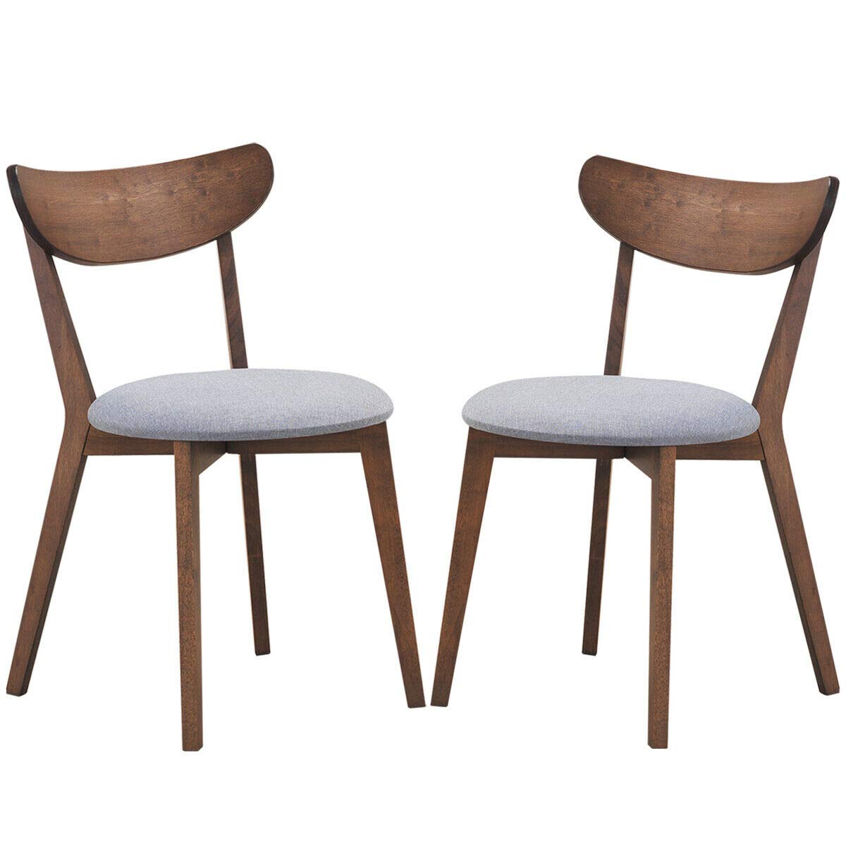 Set of 2 Dining Chairs Mid-Century Dining Side Chairs
