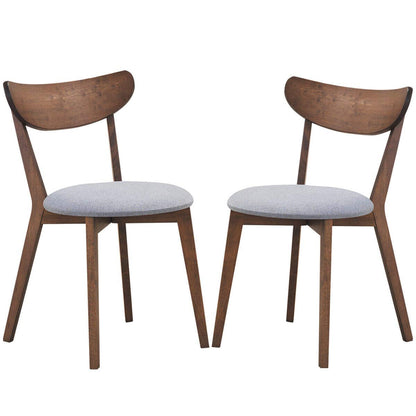 Set of 2 Dining Chairs Mid-Century Dining Side Chairs