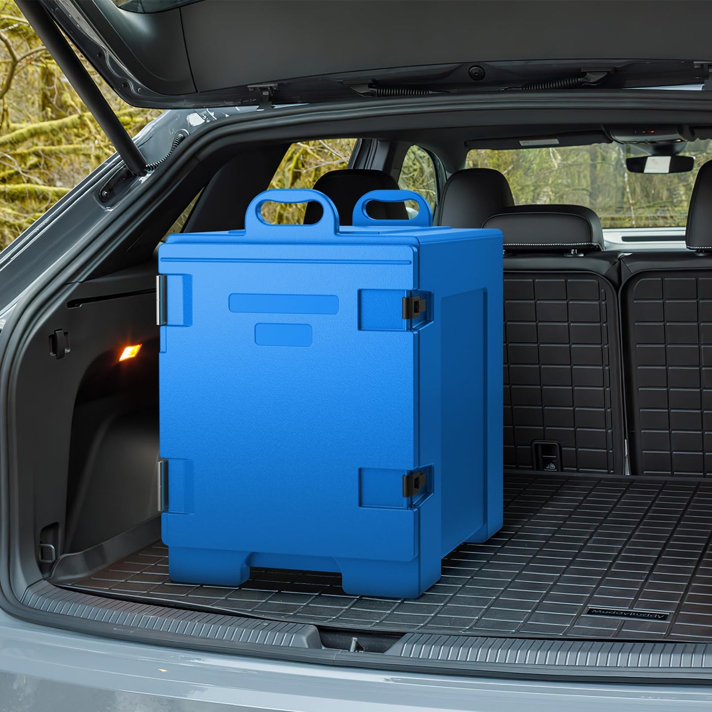 ARLIME Insulated Food Pan Carrier, End-Loading Insulated for 5 Full-Size Pans