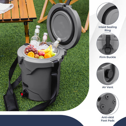 2.5 Gallon/10 QT Cooler with Beverage Dispenser
