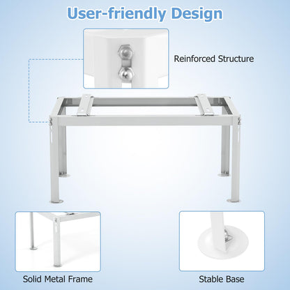 ARLIME Mini Split Stand, Outdoor AC Unit Bracket with Adjustable Height