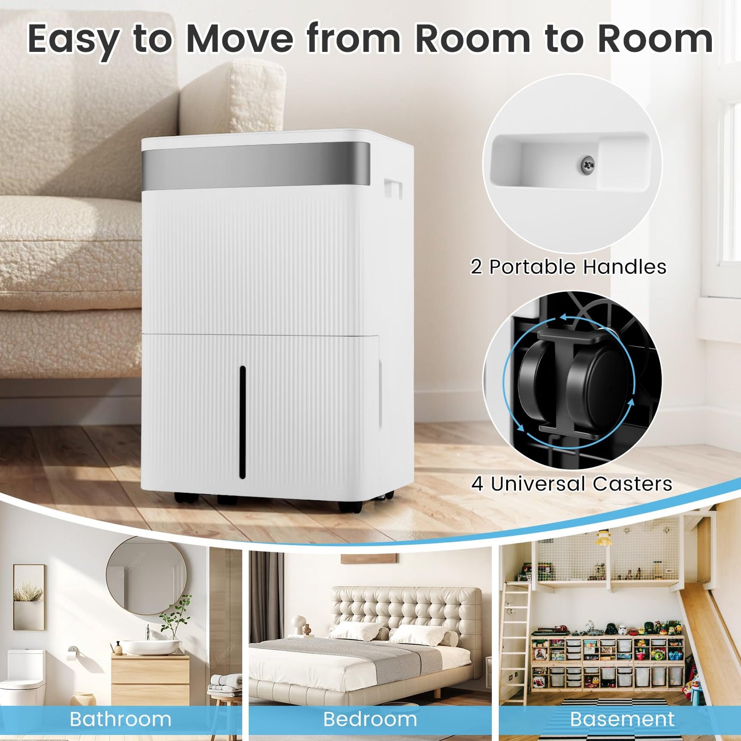 4500 Sq.Ft Dehumidifier for Basement