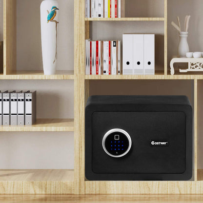 0.5 Cubic Feet Fingerprint Safe Security Lock Box