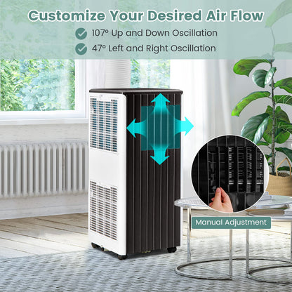 ARLIME 8000 BTU Portable Air Conditioner 3-in-1 AC Unit with Dehumidifier & Smart Sleep Mode