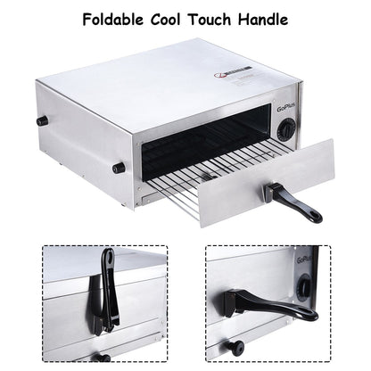 Electric Pizza Oven Stainless Steel Pizza Baker for Kitchen Commercial Use, Snack Oven
